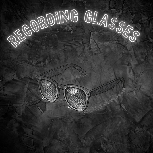 Recording Glasses (not popular brand)
